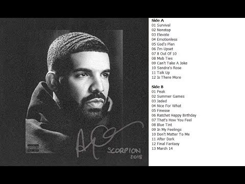 drake scorpion album tracklist
